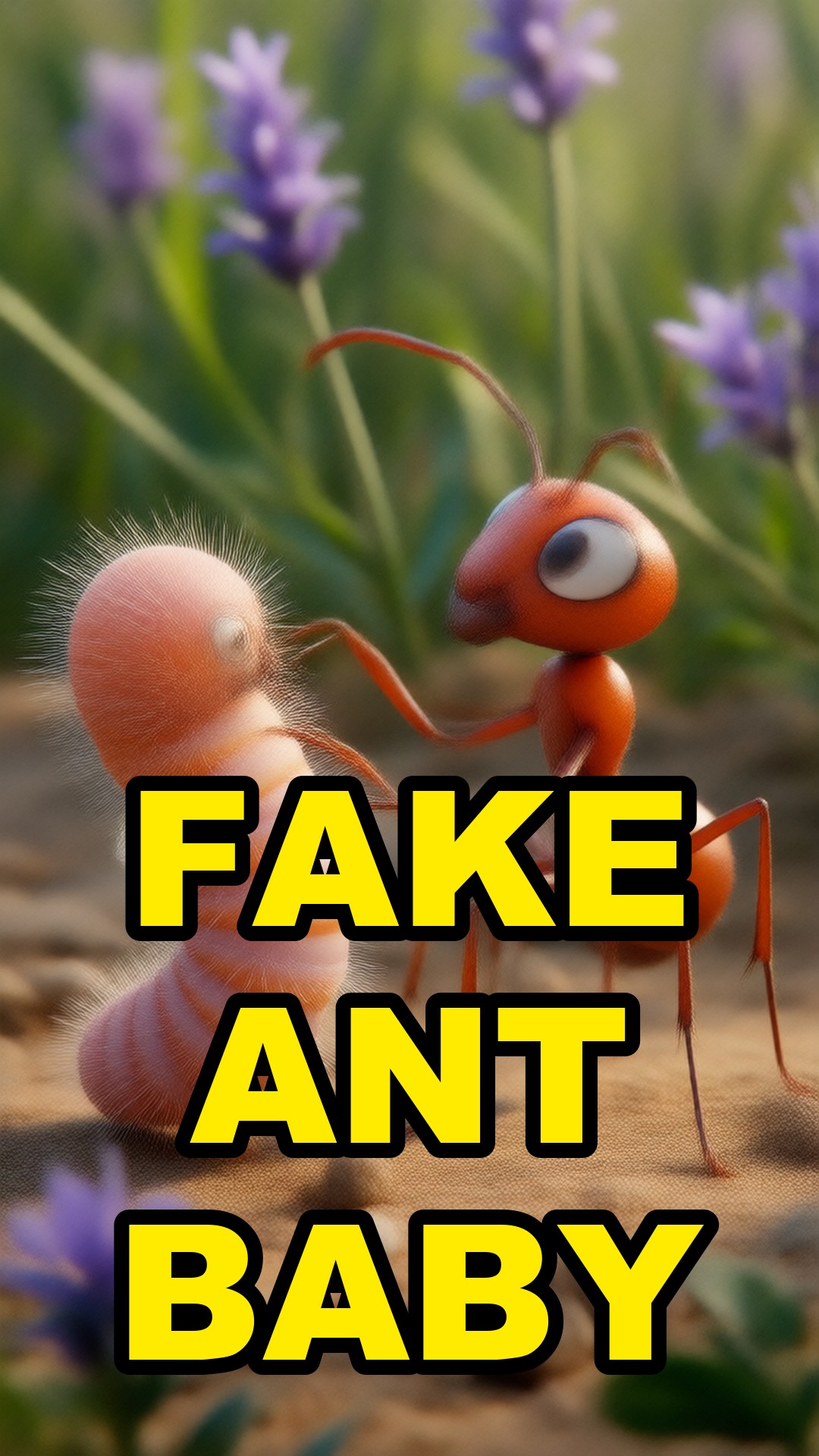 Cartoon illustration: This Caterpillar Tricks Ants Into Carrying It Home